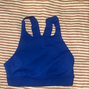 Blue Sports Bra Lululemon High Support